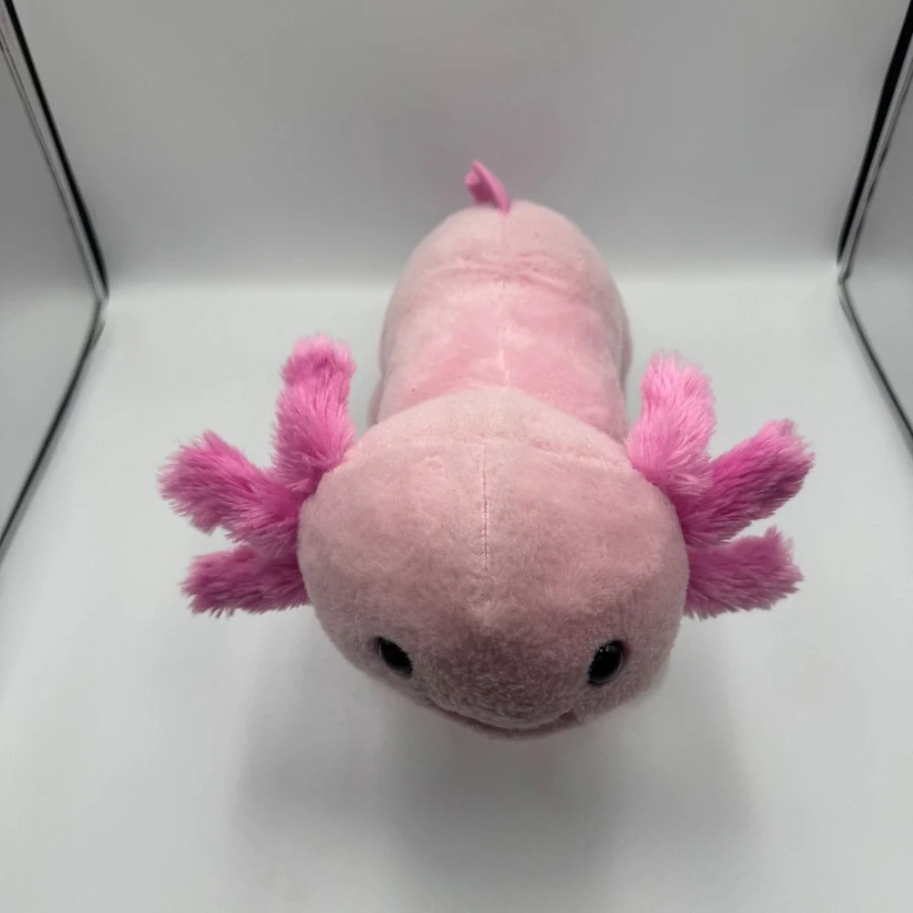 Build-A-Bear Axolotl‎ Plush Kids OS Pink Stuffed Animal Salamander Toy